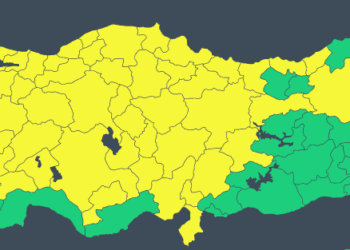 Meteoroloji’den 56 il için sarı kodlu uyarı