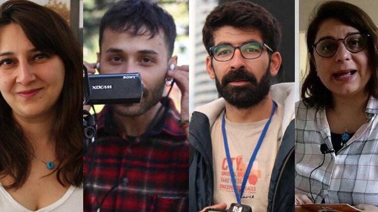 Gözaltına alınan 5 gazeteciden üçü serbest, biri tutuklandı 1 Gözaltına alınan 5 gazeteciden üçü serbest, biri tutuklandı