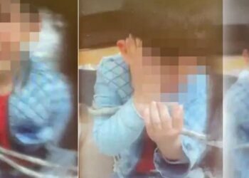 Çocuklarını birbirine bağlayıp işkence yapan baba tutuklandı