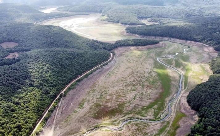 İstanbul barajları son yılların en düşük seviyesinde 1 İstanbul barajları son yılların en düşük seviyesinde