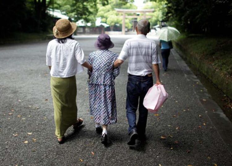 Japonya'da her 10 kişiden biri 80 yaşın üstünde 1 Japonya’da her 10 kişiden biri 80 yaşın üstünde