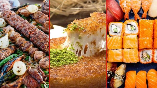 Künefe, kebap ve suşi ile bankayı resmen soydular 1 Künefe, kebap ve suşi ile bankayı resmen soydular