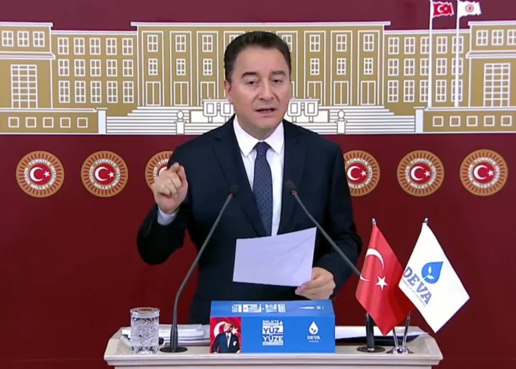 Ali Babacan: Nerede kriz, orada Bahçeli