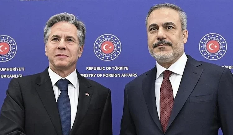 Hakan Fidan ile Blinken görüştü