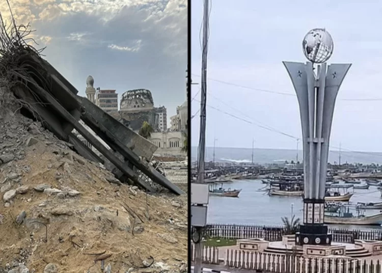 Gazze’deki ‘Mavi Marmara Anıtı’ havaya uçuruldu 1 Gazze’deki ‘Mavi Marmara Anıtı’ havaya uçuruldu