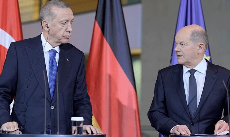 أردوغان يزور ألمانيا الغاضبة من تصريحاته عن إسرائيل 1 أردوغان يزور ألمانيا الغاضبة من تصريحاته عن إسرائيل