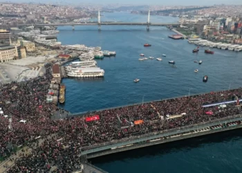 Milli İrade Platformu’ndan Gazze için yürüyüş