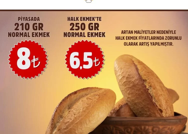 Ankara’da Halk Ekmek de zam yaptı: 6,5 TL