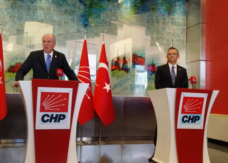 Özgür Özel ve Muharrem İnce'den ortak açıklama: 'Fikir alışverişinde bulunduk' 1 Özgür Özel ve Muharrem İnce’den ortak açıklama: ‘Fikir alışverişinde bulunduk’
