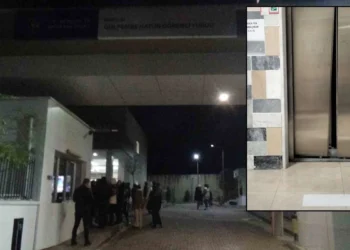 KYK yurdunda asansör zemine çakıldı