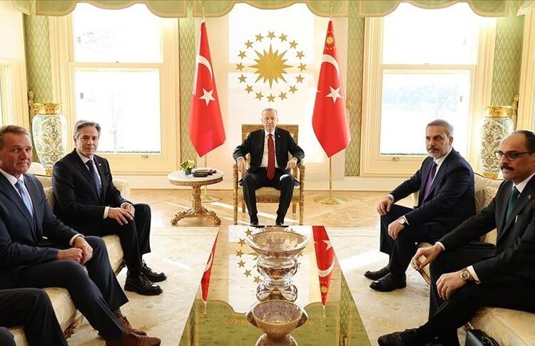 أردوغان يستقبل وزير الخارجية الأمريكي في إسطنبول 1 أردوغان يستقبل وزير الخارجية الأمريكي في إسطنبول