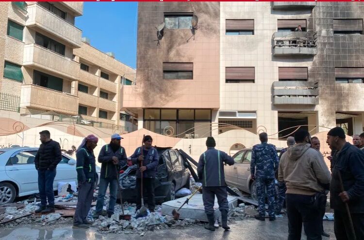 3 قتلى في غارة إسرائيلية على دمشق 1 3 قتلى في غارة إسرائيلية على دمشق