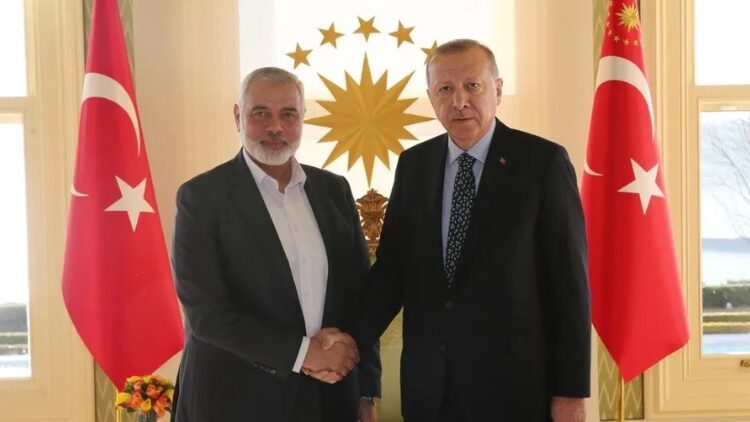 هنية يصل إلى تركيا.. وأردوغان يتكتم على محاور المباحثات 1 هنية يصل إلى تركيا.. وأردوغان يتكتم على محاور المباحثات