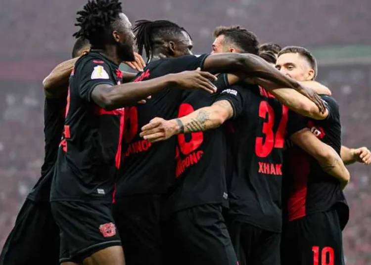 بعشرة لاعبين.. ليفركوزن يحقق الثنائية لأول مرة و يقتنص كأس ألمانيا 1 بعشرة لاعبين.. ليفركوزن يحقق الثنائية لأول مرة و يقتنص كأس ألمانيا