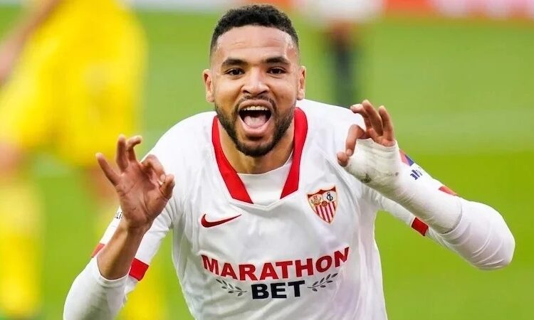بعد تألقه مع إشبيلية.. المغربي النصيري يقترب من التوقيع لمان يونايتد 1 توقيع