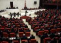 مبنى البرلمان التركي في أنقرة الذي سيصوت على اتفاق مكة الدفاعي