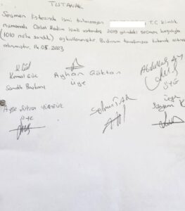 MHP’li başkan hakkında ‘sahte oy’ kullanmaktan tutanak tutuldu