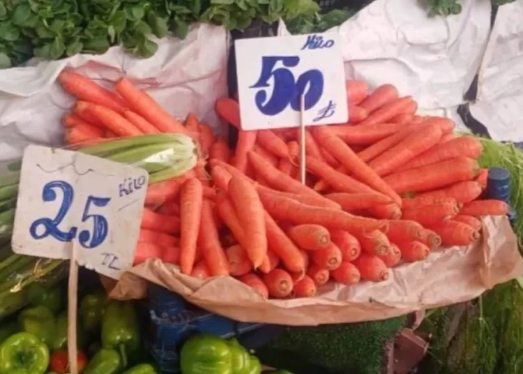 Yeni zam şampiyonu havuç