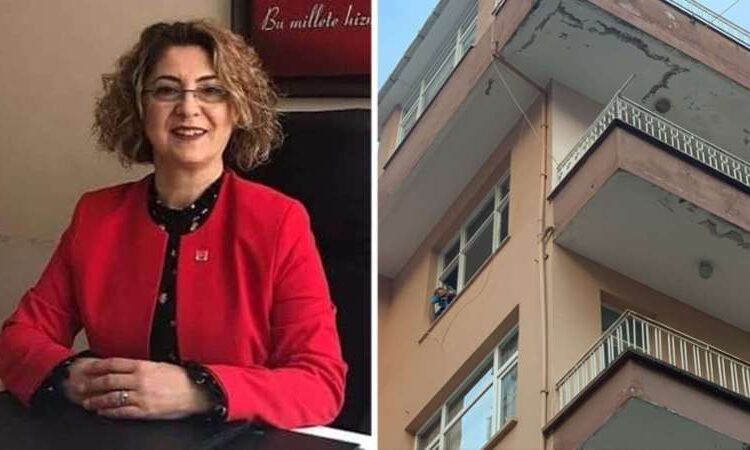 CHP Rize Kadın Kolları eski Başkanı Nurdan Ardal 5. kattan düştü 1 CHP Rize Kadın Kolları eski Başkanı Nurdan Ardal 5. kattan düştü