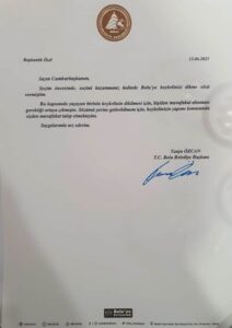 CHP’li Başkan, heykelini dikmek için Erdoğan’dan izin istedi