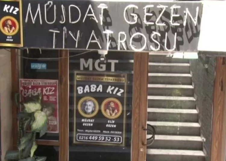 Müjdat Gezen Tiyatro binasının fiyatı 65 milyon TL 1 Müjdat Gezen Tiyatro binasının fiyatı 65 milyon TL