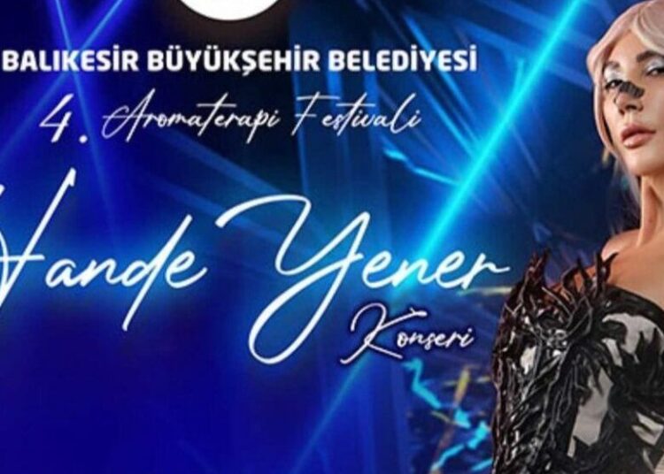 Hande Yener'in Balıkesir konserine belediye engeli 1 Hande Yener’in Balıkesir konserine belediye engeli