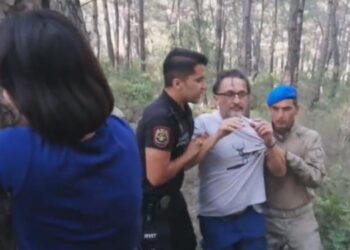 Akbelen’de ağaçlara sarılanlar gözaltına alındı