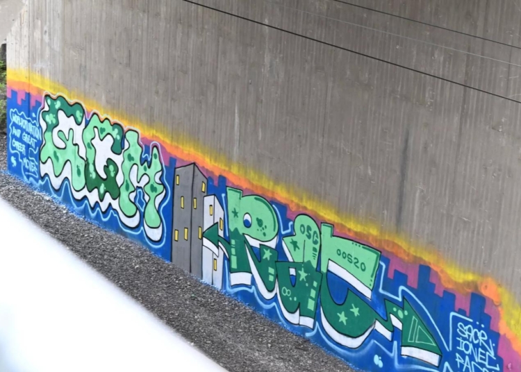 Belediye Başkanı Yardımcısı, duvara grafiti çizerken suçüstü yakalandı 1 Belediye Başkanı Yardımcısı, duvara grafiti çizerken suçüstü yakalandı