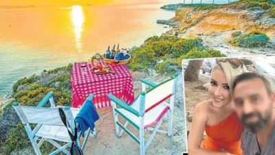 Romantik facia: Ölüm, evlenme teklifinde yakaladı!
