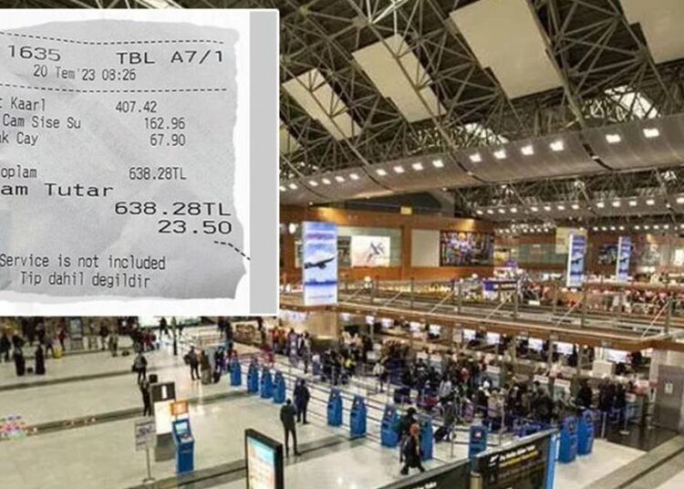 Havalimanı'nda fiyatlara zam: Simit 203, hamburger 580 TL 1 Havalimanı’nda fiyatlara zam: Simit 203, hamburger 580 TL