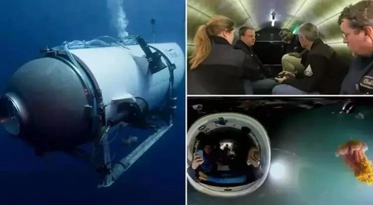 Titanik enkazına ulaşamadan patlayan Titan yolcularının son anları ortaya çıktı 1 Titanik enkazına ulaşamadan patlayan Titan yolcularının son anları ortaya çıktı