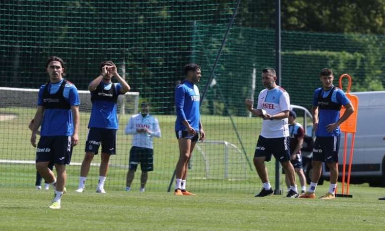Trabzonspor’da 3 isim kampa katıldı