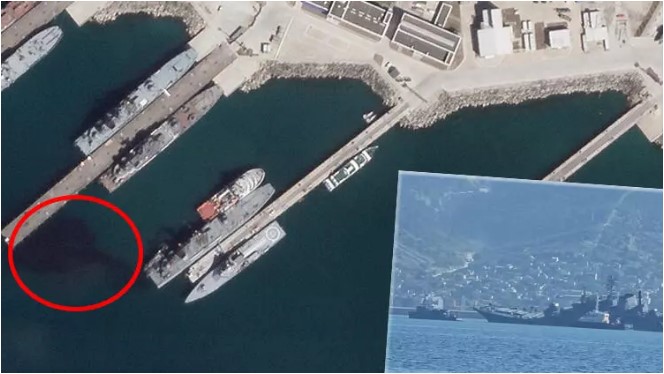 Ukrayna, Karadeniz'de Rusya'ya ait kimyasal tankeri vurdu 1 Ukrayna, Karadeniz’de Rusya’ya ait kimyasal tankeri vurdu
