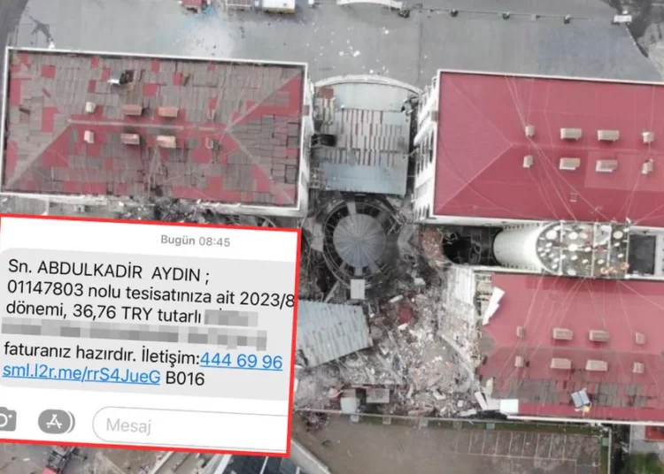 Depremde 89 kişinin öldüğü Galeria Sitesi sakinlerine 6 ay sonra elektrik faturası 1 Depremde 89 kişinin öldüğü Galeria Sitesi sakinlerine 6 ay sonra elektrik faturası