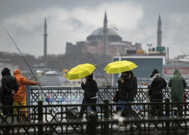 AKOM'dan İstanbul için sağanak yağmur uyarısı 1 AKOM’dan İstanbul için sağanak yağmur uyarısı