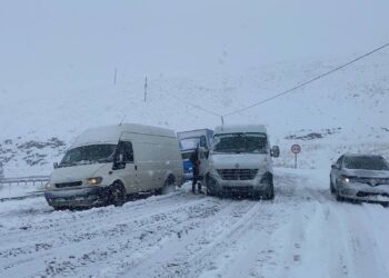 Van’da kar yağışı etkili oldu