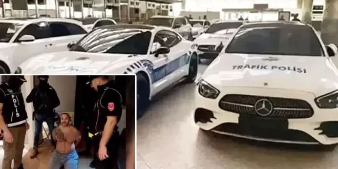 Comanchero çetesinin lüks araçları polis arabası oldu: Ferrari, Bentley, Porsche... 1 Comanchero çetesinin lüks araçları polis arabası oldu: Ferrari, Bentley, Porsche…