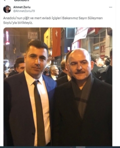 Süleyman Soylu'nun albümünde bir suçlu daha: Ahmet Zorlu ile fotoğrafı çıktı 2 Süleyman Soylu'nun albümünde bir suçlu daha: Ahmet Zorlu ile fotoğrafı çıktı