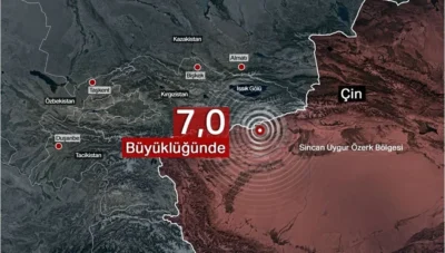 Uygur Türklerinin yaşadığı bölgede büyük deprem! Can kaybı var mı bilinmiyor 2 Uygur Türklerinin yaşadığı bölgede büyük deprem! Can kaybı var mı bilinmiyor