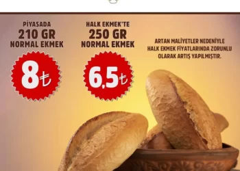 Ankara’da Halk Ekmek de zam yaptı: 6,5 TL