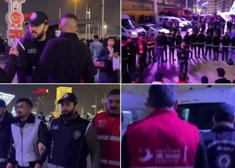 Göçmen tacirlerine operasyon: 121 kişi gözaltına alındı 1 Göçmen tacirlerine operasyon: 121 kişi gözaltına alındı