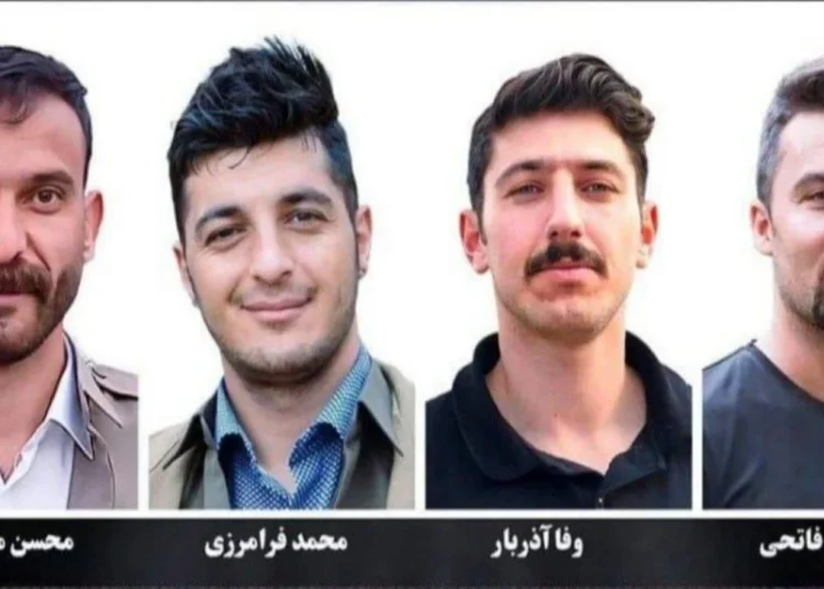 İran, Komele üyesi dört Kürt tutukluyu idam etti