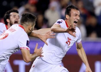 Tacikistan, Lübnan’ı son 10 dakikada bulduğu 2 golle devirdi 7 Tacikistan, Lübnan’ı son 10 dakikada bulduğu 2 golle devirdi