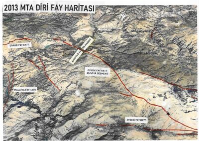 İliç'te madenin altından geçen fay, MTA haritasından silinmiş