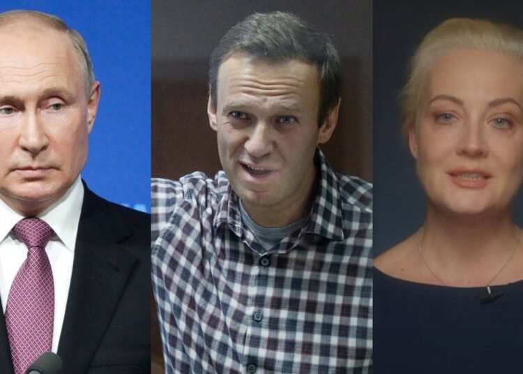 Yulia Navalnaya: Vladimir Putin, eşim Aleksey Navalni'yi öldürdü 1 Yulia Navalnaya: Vladimir Putin, eşim Aleksey Navalni’yi öldürdü
