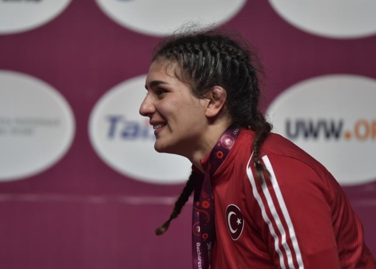 Milli güreşçi Nesrin Baş, Avrupa şampiyonu oldu 1 Milli güreşçi Nesrin Baş, Avrupa şampiyonu oldu