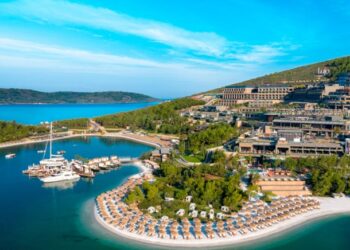 Yanan ormanlık alana ağaç yerine oteller ve villalar dikildi