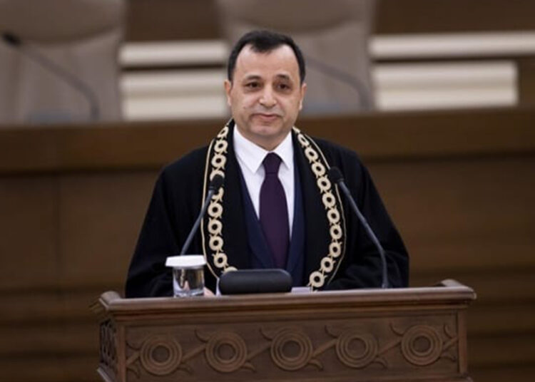AYM Başkanı Arslan: Anayasanın yorumlanması yetkisi AYM’ye aittir