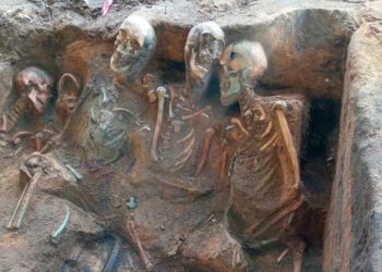 Şehir merkezinden toplu mezar çıktı