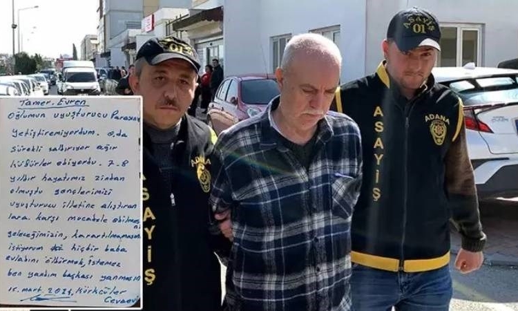 Adana'da uyuşturucu bağımlısı oğlunu öldüren babadan acı mesaj! 1 Adana’da uyuşturucu bağımlısı oğlunu öldüren babadan acı mesaj!